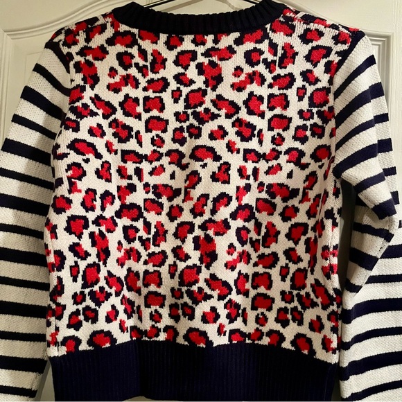 Leopard Patterned Button Up Cardigan - Picture 7 of 8